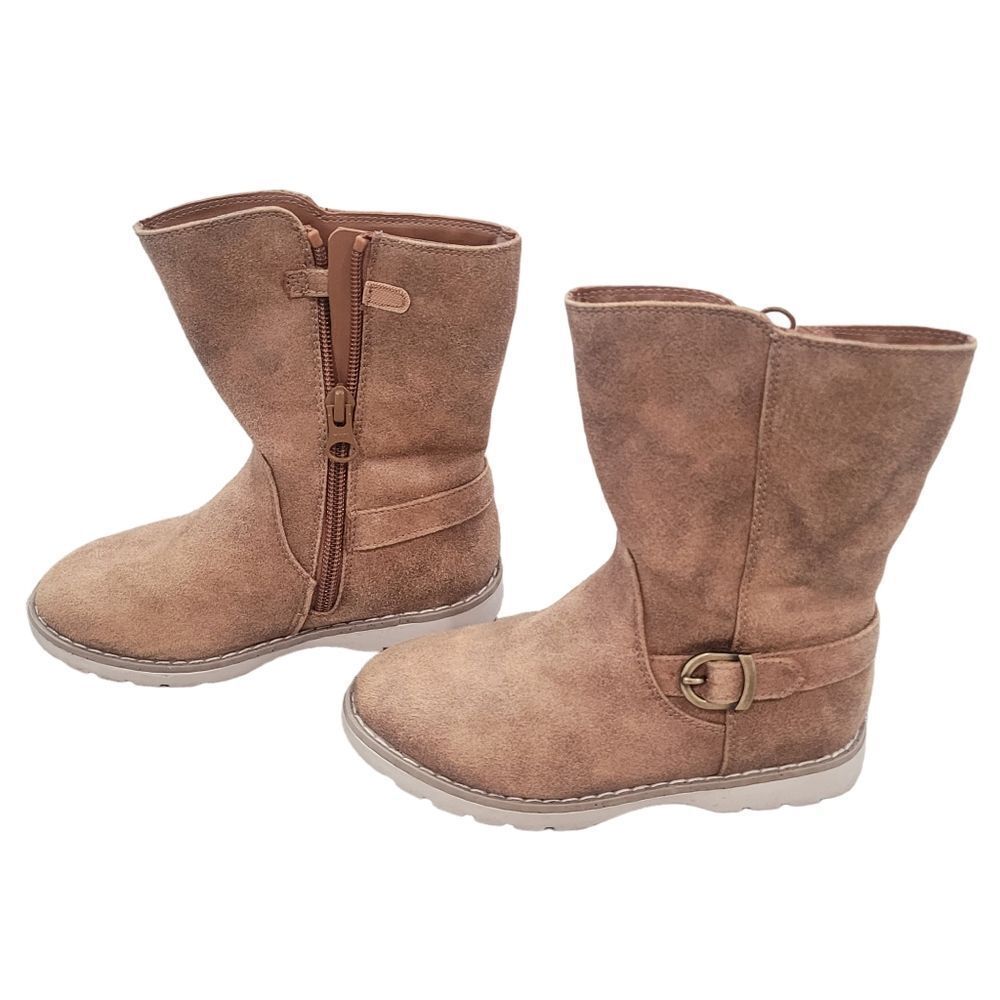 Tan kids boots - Picture 3 of 6